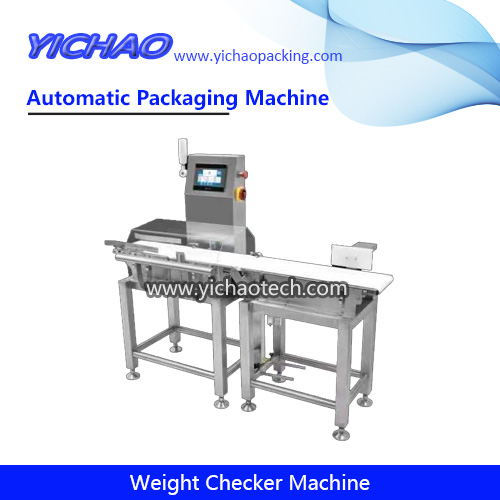 High Speed Automatic Food Check Weigher Industrial Weight Checker For Packaging Line